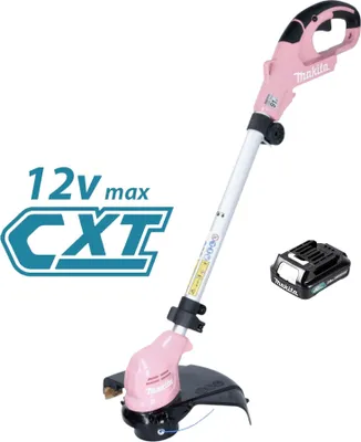 Produktbild von Makita UR 100 DAP Akku Rasentrimmer 12 V max. 260 mm pink + 1x Akku 2,0 Ah - ohne Ladegerät