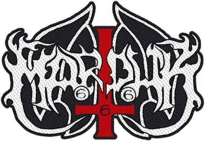 Produktbild von Marduk Logo Cut Out Aufnäher zum Aufnähen
