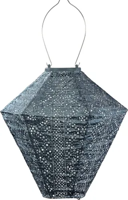 Produktbild von LUMIZ Gartenbeleuchtung - Außenleuchten - Lace Diamant - Solarlamp - 28cm - Grau