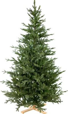 Produktbild von artplants.de Künstlicher Tannenbaum Valletta, grün, 230cm, Ø 140cm - Kunsttanne - Weihnachtsbaum