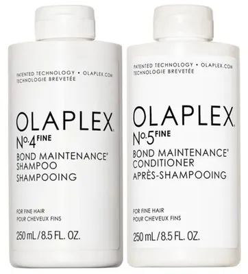 Produktbild von Olaplex No. 4 FINE & No. 5 FINE Set – Volumen Shampoo Conditioner