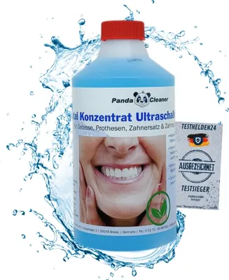 Produktbild von PandaCleaner Dental Konzentrat Ultraschallreiniger - Für Gebisse & Prothesen 500ml