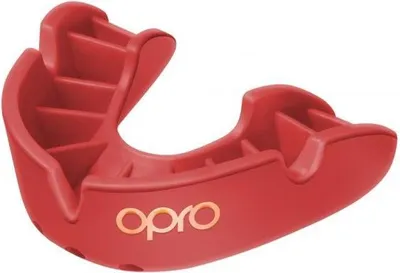 Image de Protège-dents Opro Bronze Enhanced Fit - Rouge