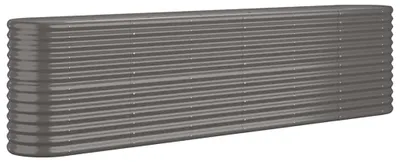 Immagine prodotto di VIDAXL -Planungsbox 260x40x68 cm Pulver -bewegtes Stahl grigio