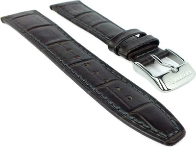 Produktbild von Festina >> Uhrenarmband 20mm Leder braun Krokooptik >> F20280 F8810