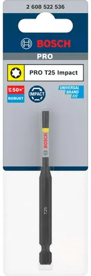 Image de Bosch PRO Torx Impact Bit,T25,90mm