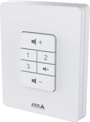 Produktbild von Axis C8310, Digitaler Lautstärkeregler, Wand-montiert, Weiß, Kunststoff, 0,6 W, 12 V