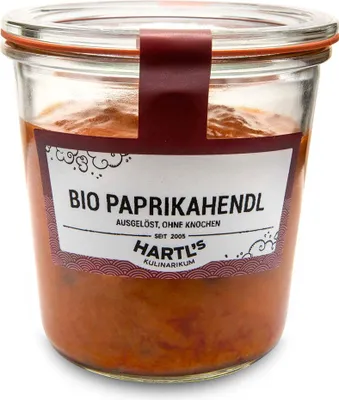 Produktbild von Paprikahendl 460g - Fertiggericht von Hartls Kulinarikum