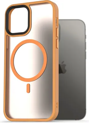 Image de AlzaGuard Matte Case Compatible avec MagSafe pro iPhone 12 / 12 Pro žlutý