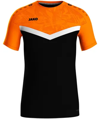 Image de T-Shirt Jako Iconic Femme - Noir / Orange fluo