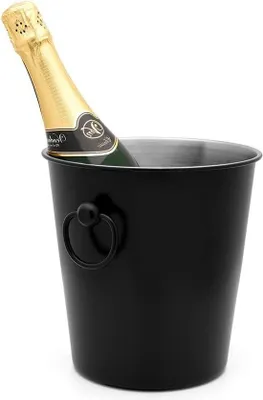 Produktbild von Famanu Champagnerkühler Mattschwarz - s Design für Feiern und Veranstaltungen