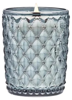 Produktbild von Duftkerze Groß Frostige Kiefer Knisterkerze Holzdocht 500g Sojawachs im Glas