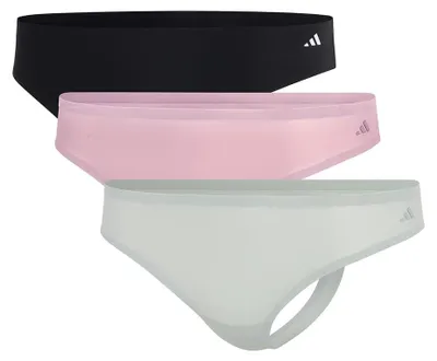 Produktbild von adidas Thong (3PK) - Sport Active Light Flex-Packaged Panties - Bequeme Unterwäs