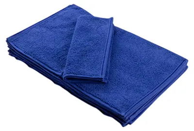 Image de ARTG - Serviette invité LT917 (50 cm x 30 cm) (bleu véritable)