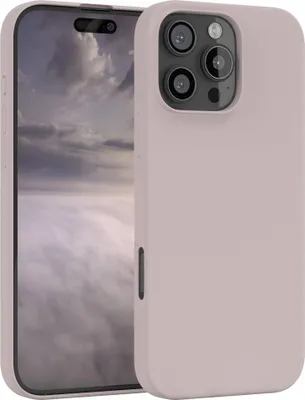 Produktbild von EAZY CASE Silikonhülle für Apple iPhone 16 Pro Max, Silikon Backcover Schutz in Rosa