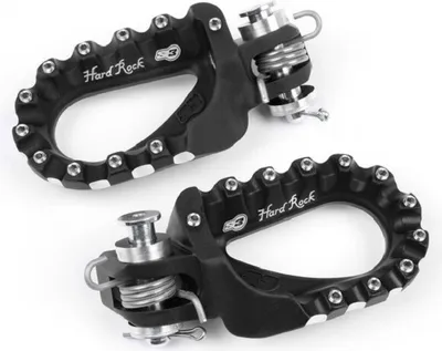 Produktbild von S3 Hard Rock Enduro Fußrasten Aluminium schwarz