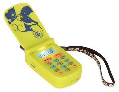 Immagine prodotto di Telefono giocattolo - Telefono per bambini - Con luci e suoni - Verde lime - Da 18 mesi