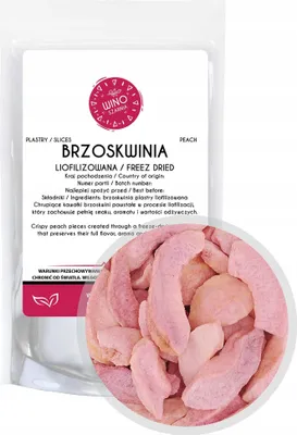 Produktbild von Gefriergetrocknete Pfirsichscheiben - 20g Snack