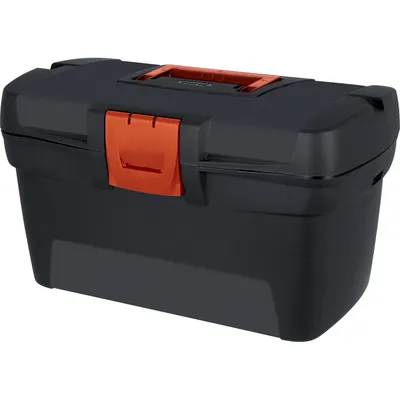 Image de Curver toolbox 13 " herobox basic /black/ red