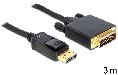 Produktbild von Delock DVI-Kabel - DisplayPort (M) zu DVI-D (M)