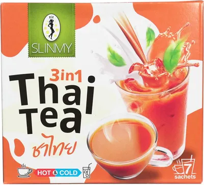 Produktbild von Slinmy Instant Thai Tea 3in1 210g