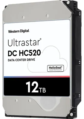 Produktbild von WD Ultrastar DC HC520 12 TB, Festplatte, (SATA 6 Gb/s, 3,5")