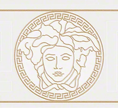 Zdjęcie produktu dla A.S. Creation Versace 3 | 935223 | bordiury z włókniny | 0.13 m x 5 m | srebrny