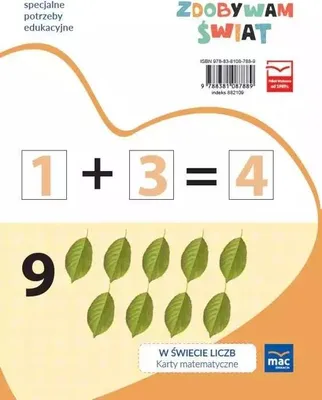 Zdjęcie produktu dla Zdobywam świat W świecie liczb Karty matematyczne
