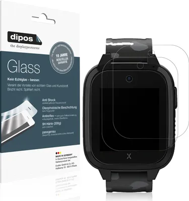 Produktbild von 2x Schutzfolie für Xplora XGO3 2. Gen matt - Anti-Shock 9H Folie dipos Glass Kunststoffglas