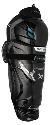 Image de BAUER Protège-jambes Supreme F50 Pro - Taille : Intérieure, Couleur : Sans couleur, Taille : 14.0