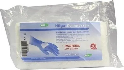 Obrázek produktu pro Höga kompresy 10x20cm nesterilní 20 ks