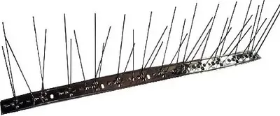 Obrázek produktu pro Hroty proti holubům 50x10cm, 36 hrotů nerez