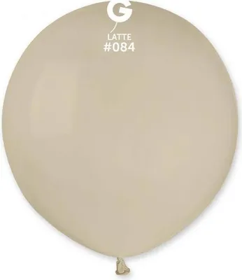 Zdjęcie produktu dla Balony lateksowe pastelowe Latte 84, 48cm, 25 szt.