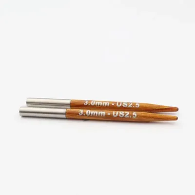 Produktbild von KnitPro Dreamz Mini kurze Holz-Stricknadeln 3,25 mm