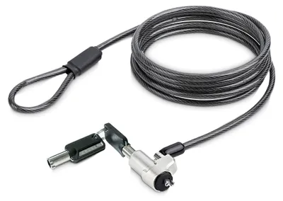 Image de StarTech.com NBLWK-LAPTOP-LOCK câble antivol Noir, Argent 2 m