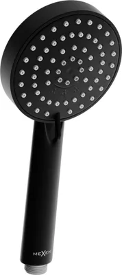 Produktbild von Mexen R-75 3-Funktions-Duschgriff, Schwarz - 79575-70