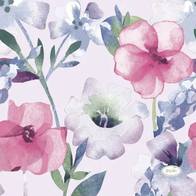 Produktbild von Duni Servietten Everbloom 24 x 24 cm - 20er Pack