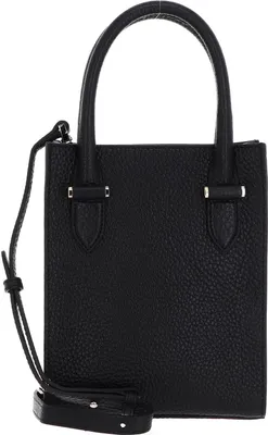 Produktbild von DECADENT Leder Handtasche Umhängetasche Working Bag Black schwarz
