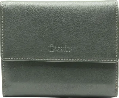 Immagine prodotto di Esquire Pelle portafoglio Viktoria Wallet With Flap Green verde scuro