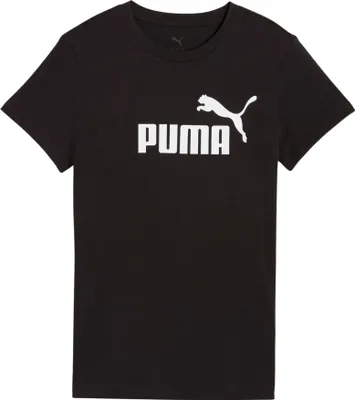 Produktbild von Puma Ess No. 1 Logo Kurzarm-t-shirt Schwarz XL Damen Schwarz XL