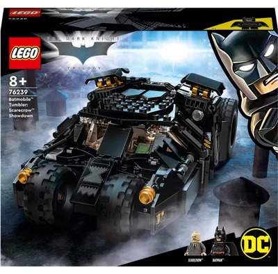 Immagine prodotto di LEGO 76239 DC Batman Super Heroes Batmobile Tumbler: Duello con lo Spaventapasseri, auto giocattolo, minifigure di Batman e Spaventapasseri per bambini dagli 8 anni in su