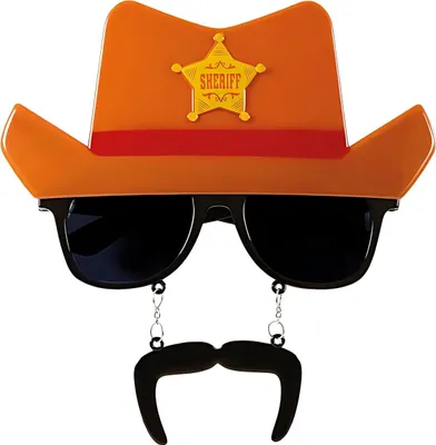 Immagine prodotto di WIDMANN Occhiali da cowboy con baffi 8003558144013