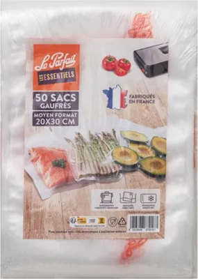 Image de Lot de 50 sacs conservation sous-vide 20x30cm - Le Parfait - 44290B3 -
