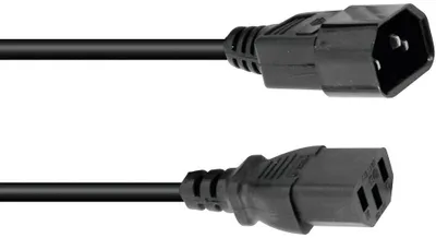 Obrázek produktu pro Prodlužovací kabel OMNITRONIC 3x1,0 3m černý