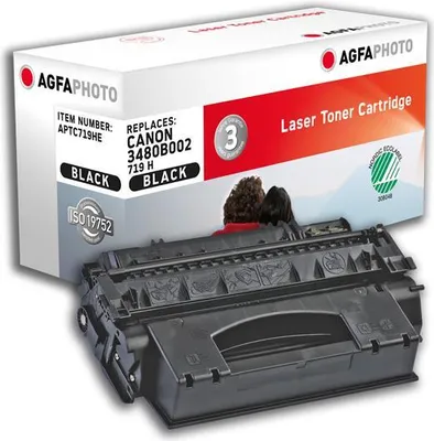 Produktbild von AgfaPhoto Toner APTC719HE wie Canon 3480B002 schwarz