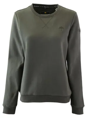Productafbeelding van acalmar dames sweatshirt, donkerolijf, maat S