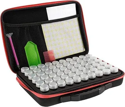 Produktbild von Diamanten-Schmuckkistensatz, 5D-Diamantenmalerei-Set mit Zubehör