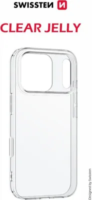 Zdjęcie produktu dla Etui Swissten Clear Jelly iPhone 17 Pro Max matowe TPU