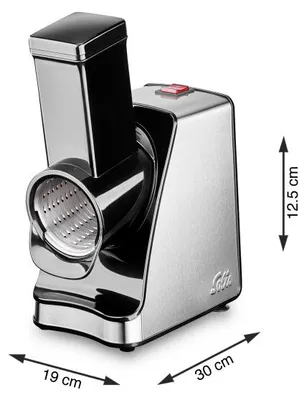 Produktbild von SOLIS 921.06 - Elektrische Reibe - Schwarz - Edelstahl - Edelstahl - Edelstahl - AC - 350 W