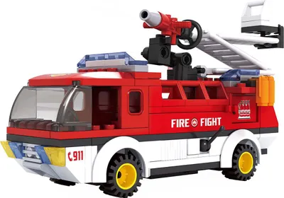 Immagine prodotto di Kit di costruzione per vigili del fuoco Bloxo 170 pezzi